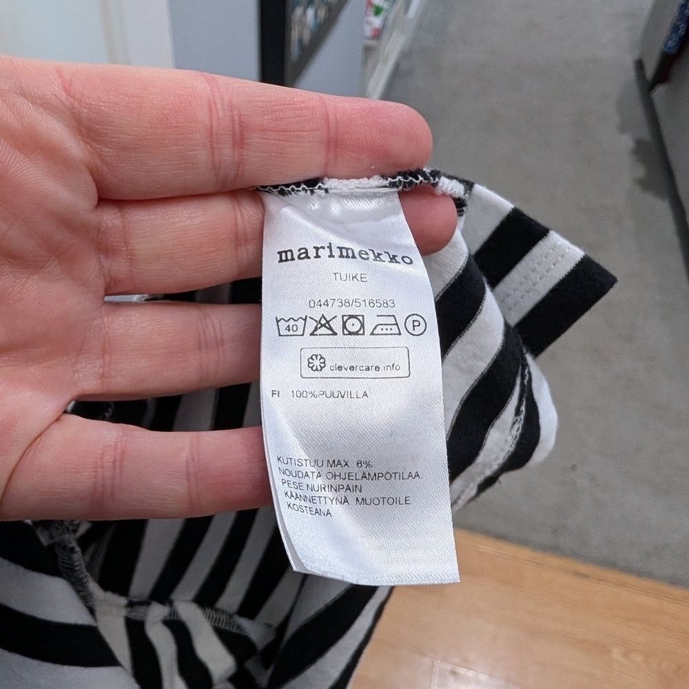 Marimekko Monochrome Striped Dress - Picture 5 of 5
